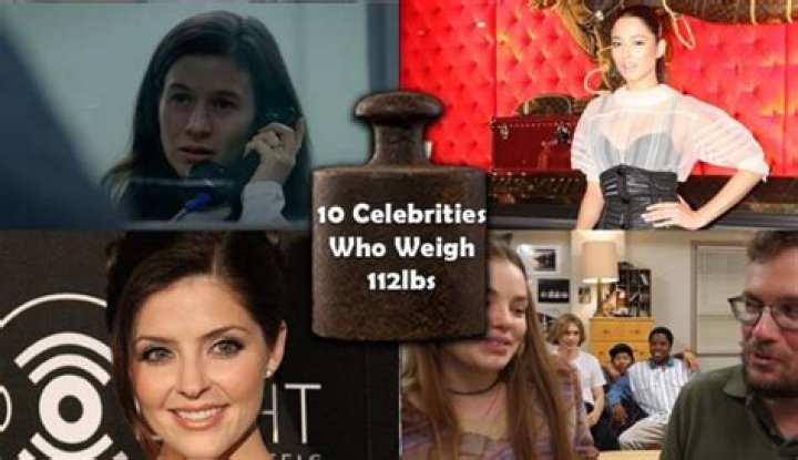 Celebrities who weigh 129 kg or 284 lbs