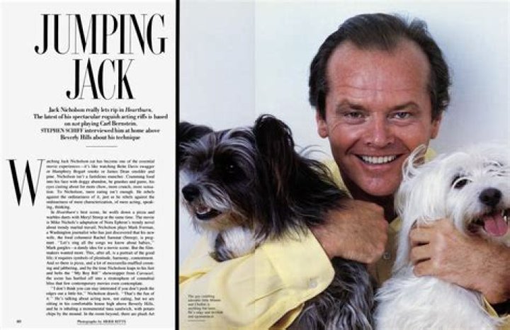 Jack Nicholson Pets - Celebrity Pets